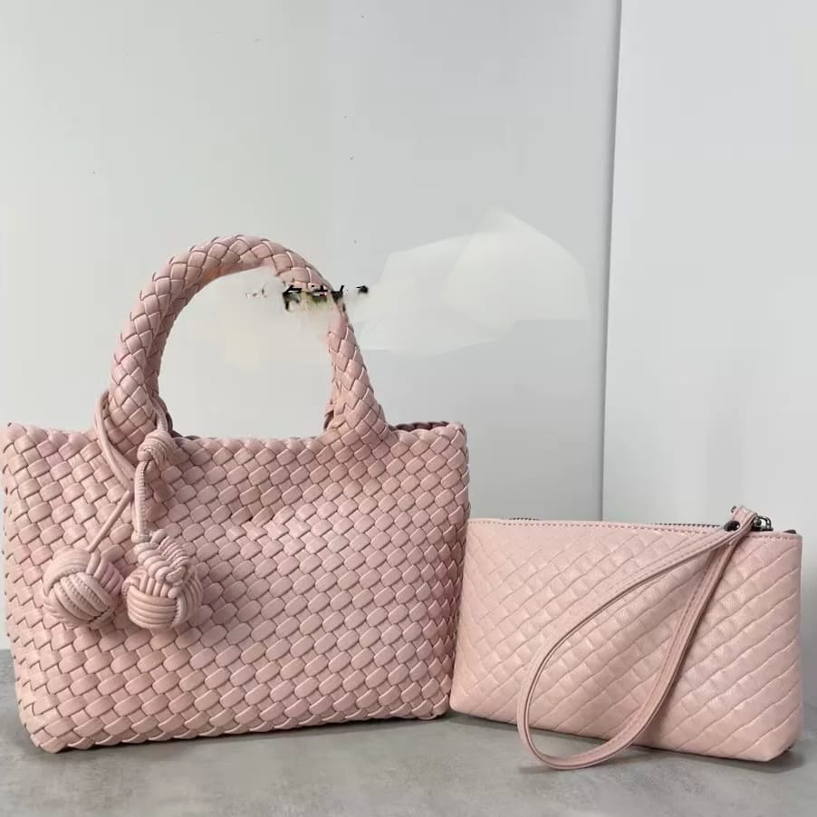Woven Cabbage Basket Ladies Handbag