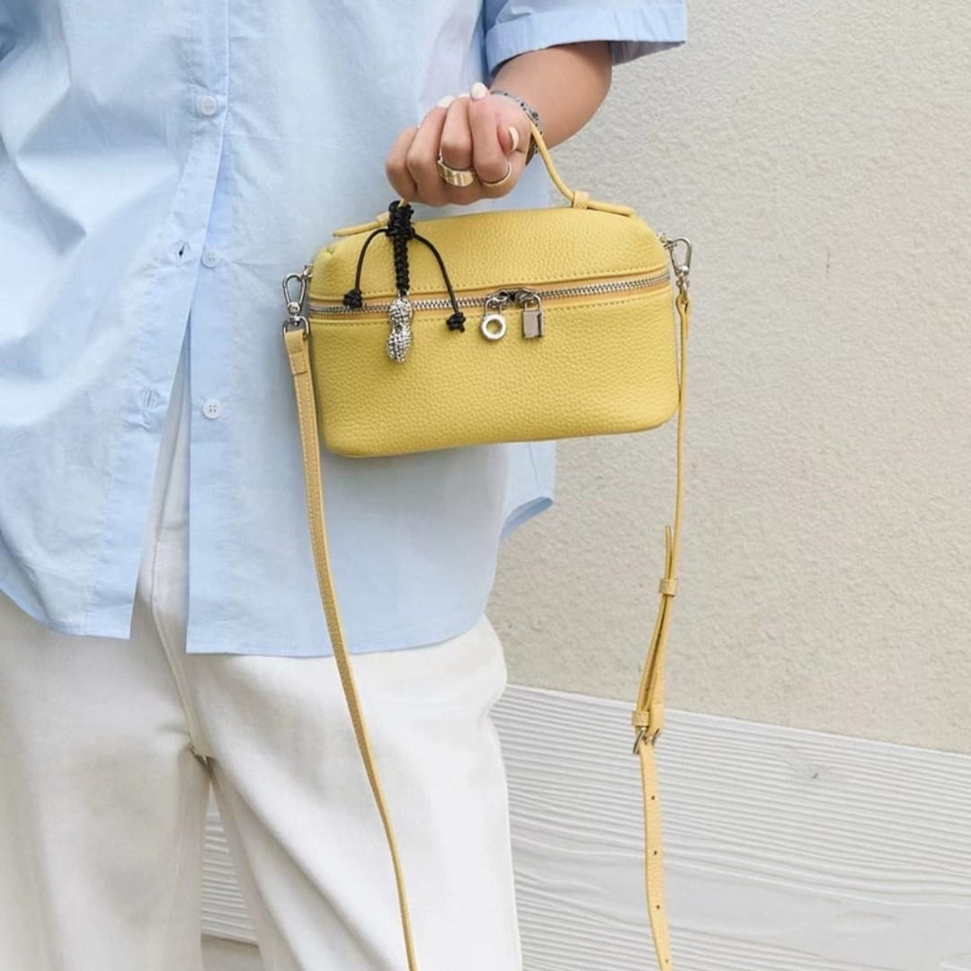 Women Textured Crossbody Sling Bag