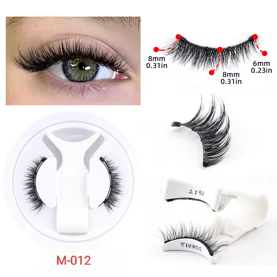Magnetic Eyelashes & Applicator Set M-012
