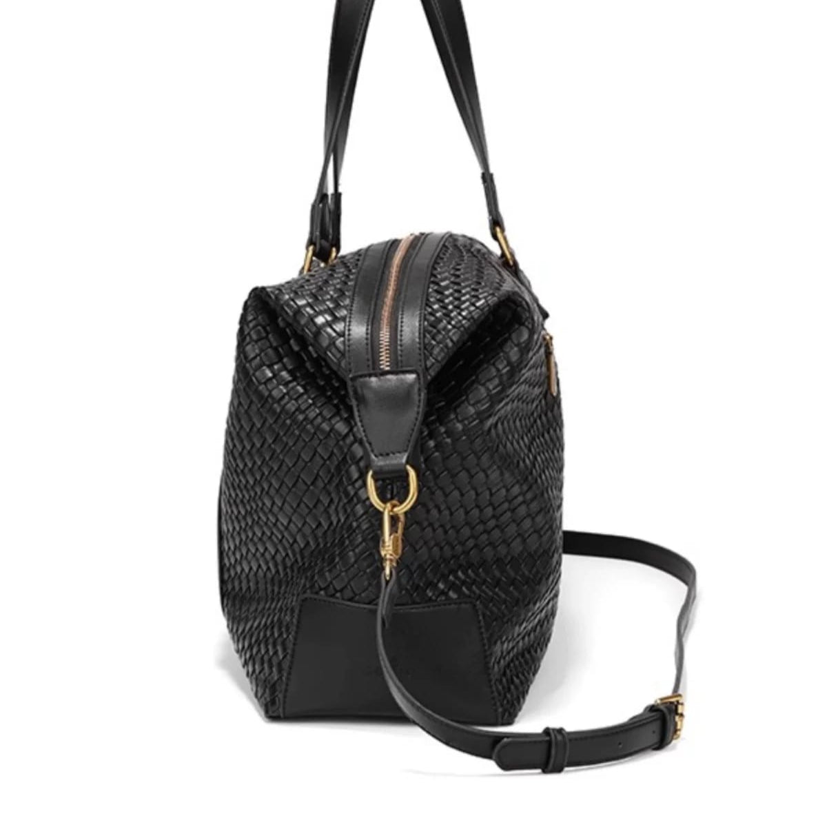 COCIO Leather Duffle Travelling HandBag For Girls