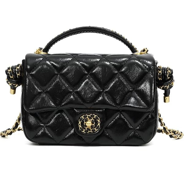 Chanel Wavy CC Hobo Mini Laddies Bag