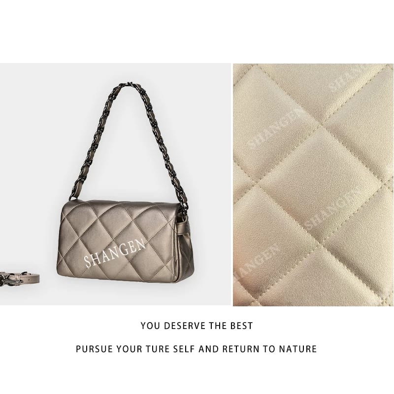 CHANEL Lambskin Woman Shoulder Crossbody Bag