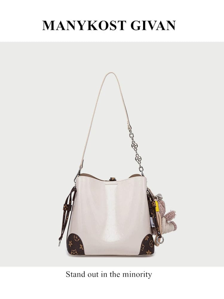 LV Split Leather Shoulder Crossbody Bag Ladies