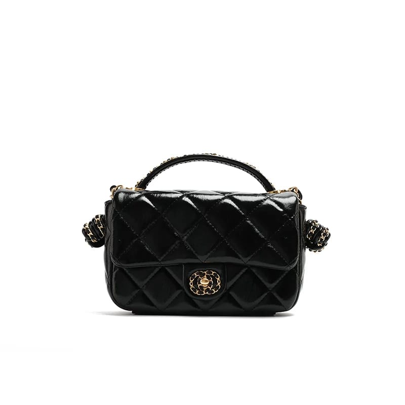 Chanel Wavy CC Hobo Mini Laddies Bag