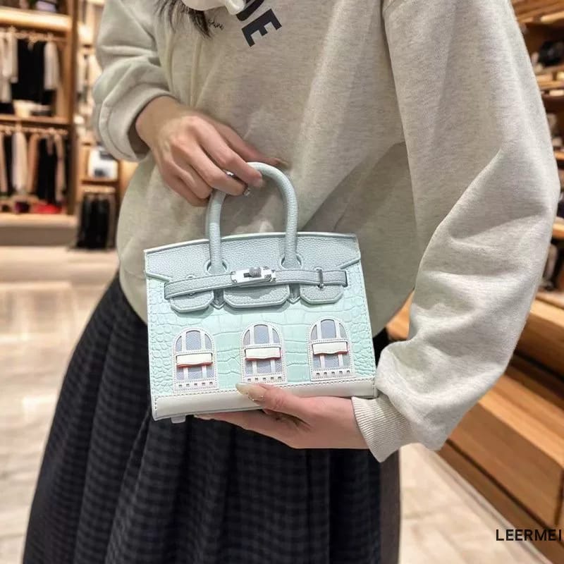 Luxury Hermes Little House Hand Bag