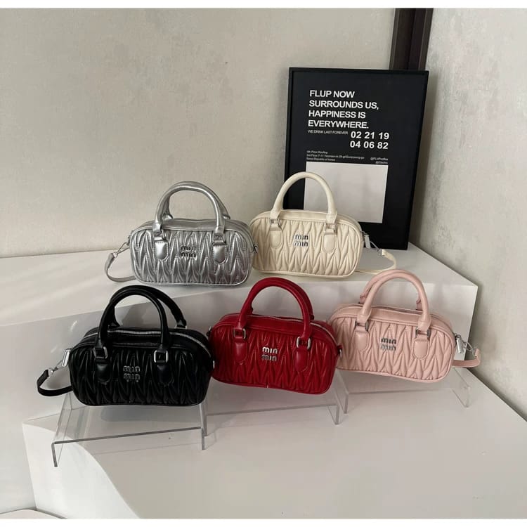 Miu Miu Luxury Leather Crossbody Bag