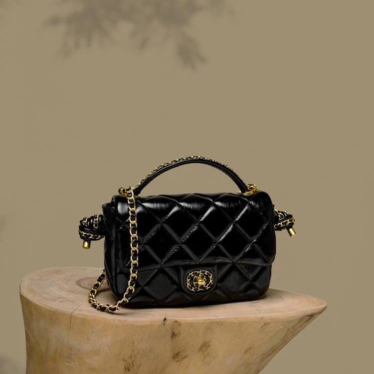 Chanel Wavy CC Hobo Mini Laddies Bag