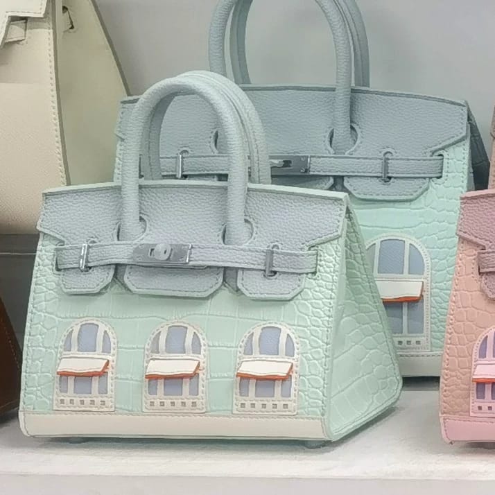 Luxury Hermes Little House Hand Bag