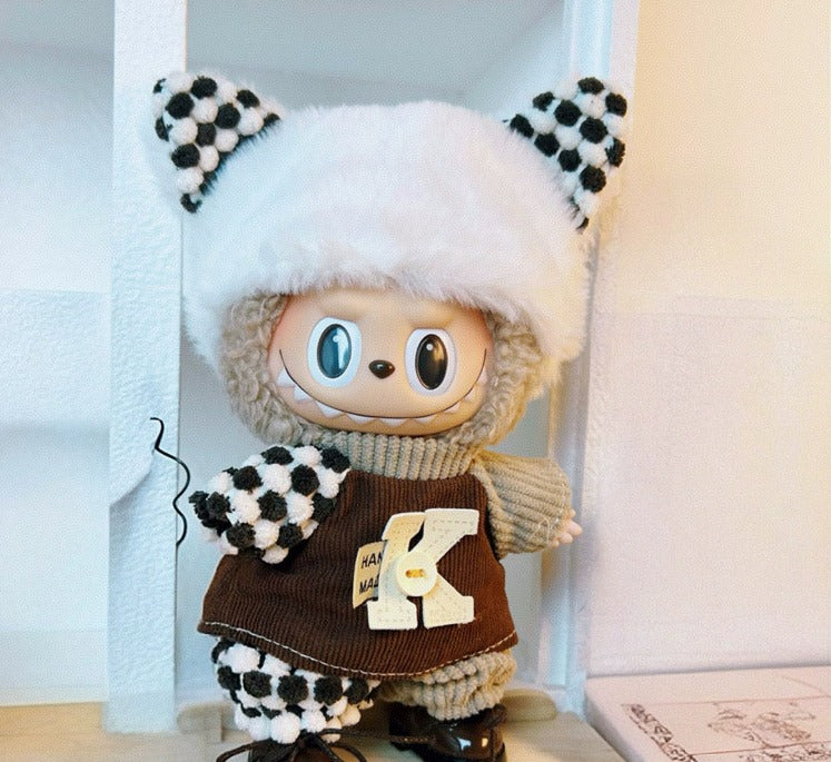 Labubu Doll Clothes Cute Stylish Set
