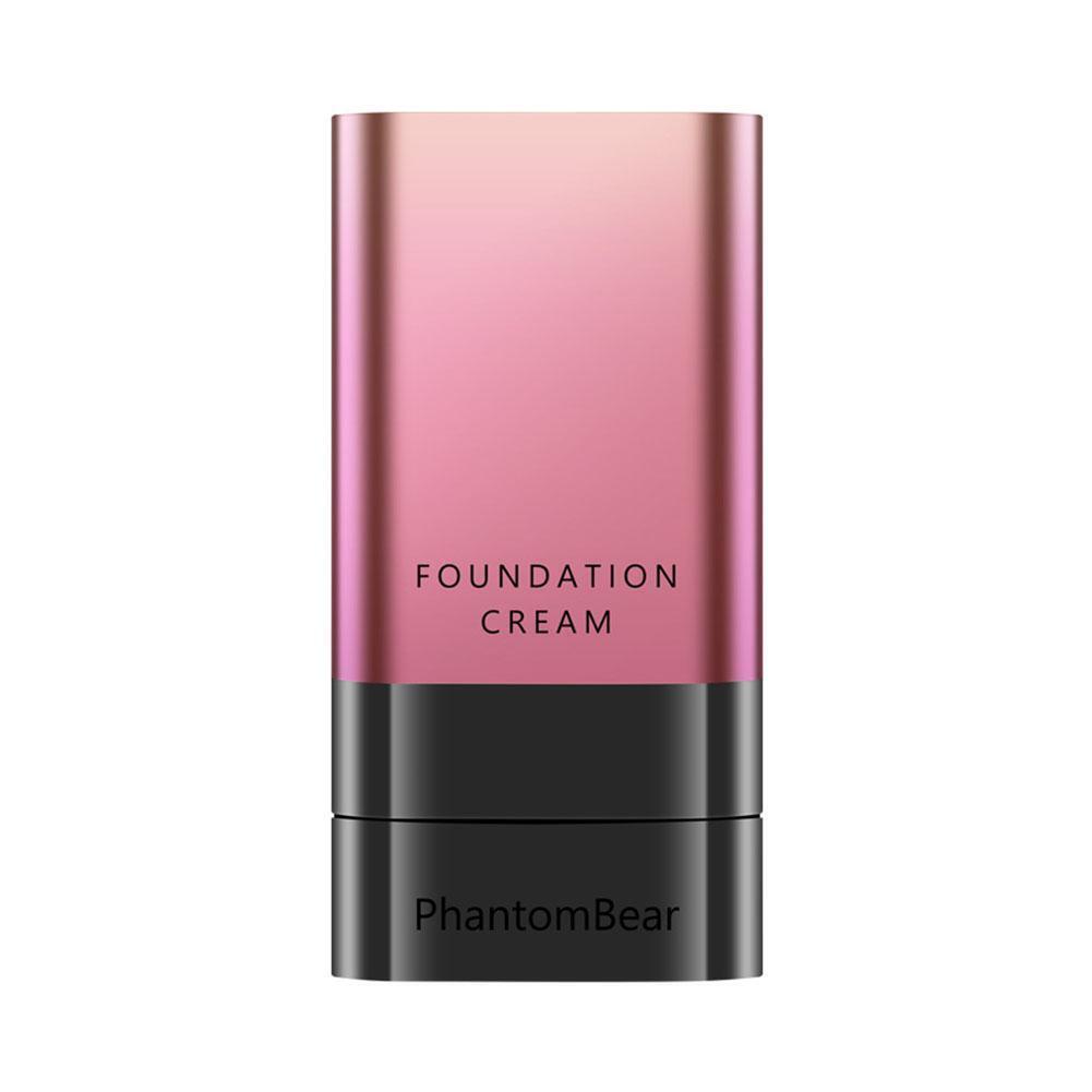Phantom Bear 2 In 1 Luxury Anti-Wrinkle Foundation Stick With Brush