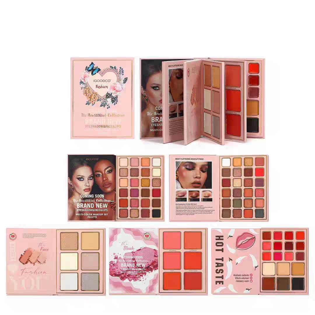 IGOODCO Fashion 78 Color Eye & Face Palette Makeup Book