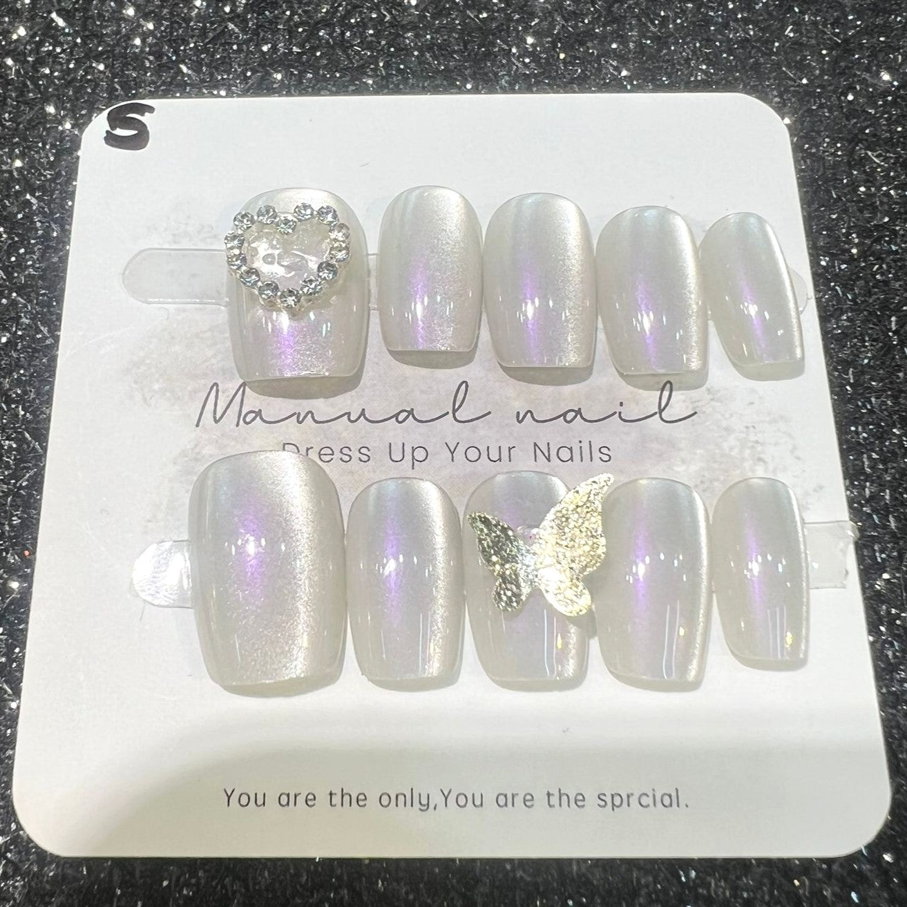 Z004 Press On Nails Square Coffin Shape
