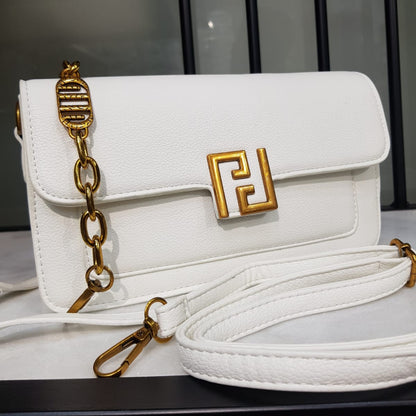 Fendi Roma Genuine Leather Chic & Structured Ladies Bag