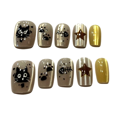 Press On Nails Short Coffin 23