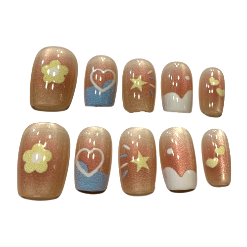 Press On Nails Short Coffin 29