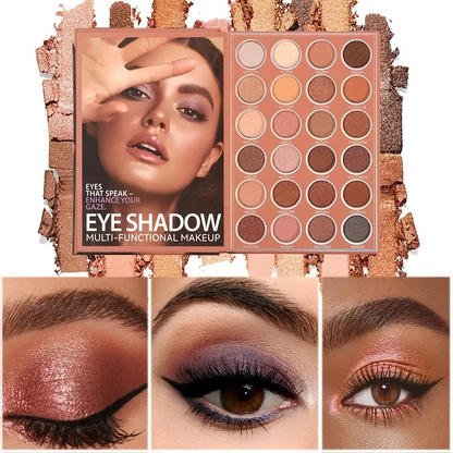 ONEYIOO Multi 57 Color Eye & Face Palette Makeup Book AZ-214