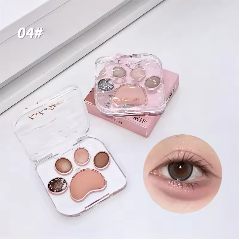 Ka Ka Show Cat Paw 5 Colors Eye Shadow Palette