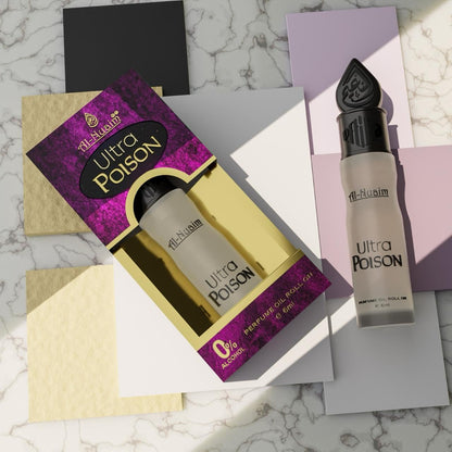 Al-Nuaim® E-Series Attar Roll On Ultra Poison- 6ML | Unisex Attar |