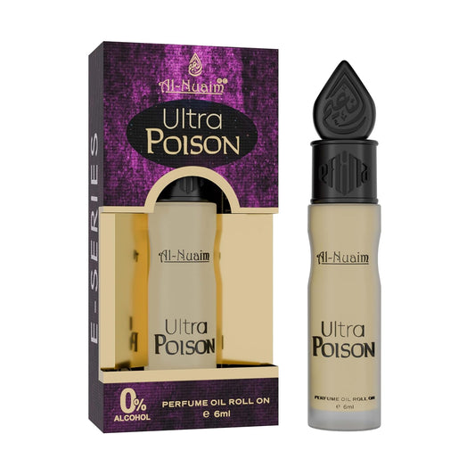 Al-Nuaim® E-Series Attar Roll On Ultra Poison- 6ML | Unisex Attar |