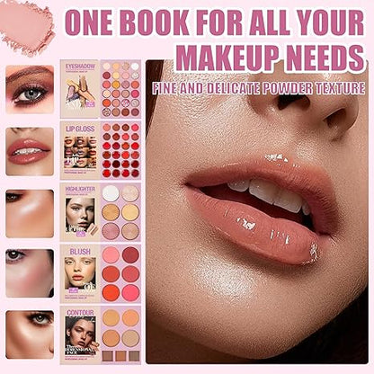 URATM Fashion 67 Color Eye & Face Palette Makeup Book U201B
