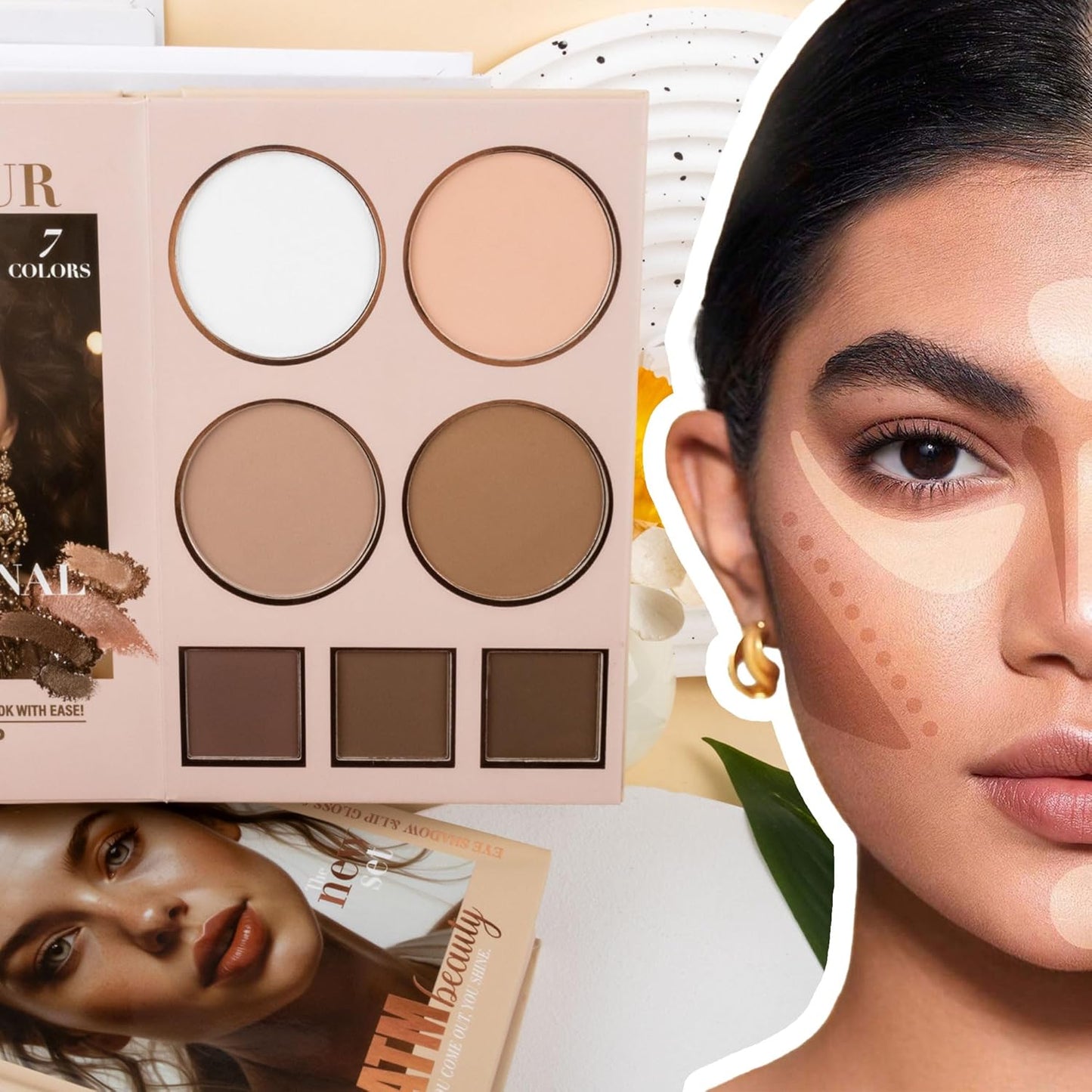URATM Beauty 67 Color Eye & Face Palette Makeup Book U201A
