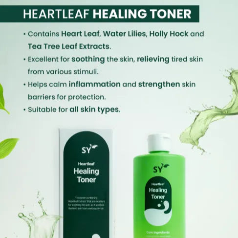 SY Heartleaf Healing Toner 500 ML