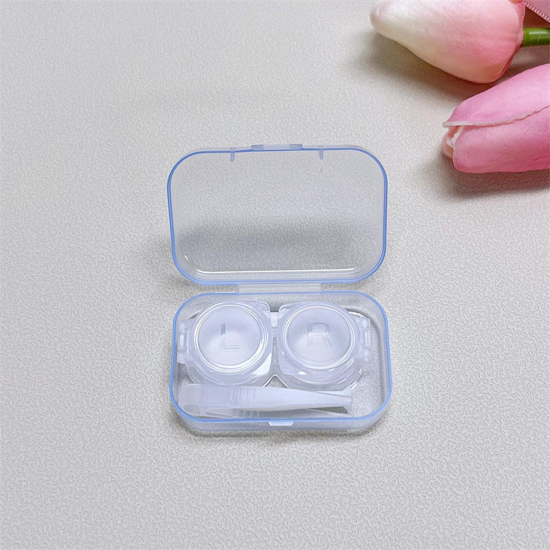 Colorful Contact Lens Cases Portable Mini Contact Lens Soak Storage Kit Mask Queen Nepal