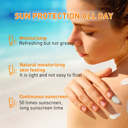 OUHOE 50+ Sun Protection Whitening Sunscreen