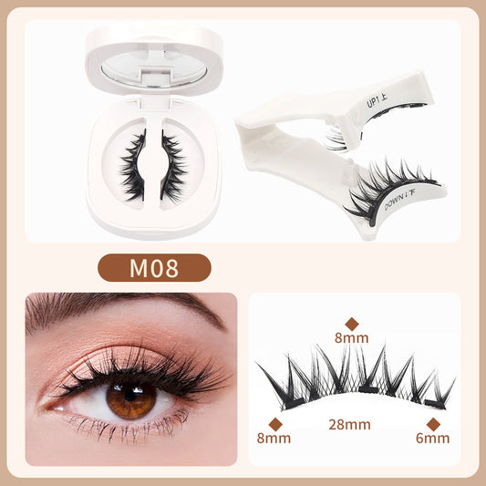 Magnetic Eyelashes & Applicator Set M-08