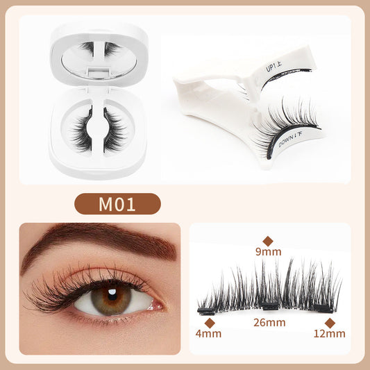 Magnetic Eyelashes & Applicator Set M-01