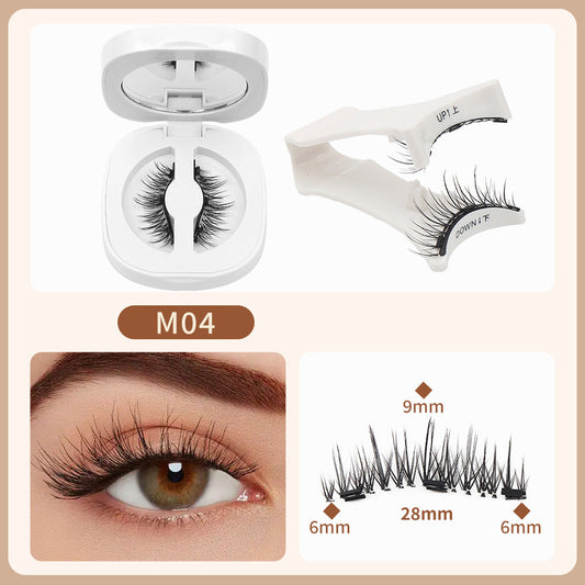 Magnetic Eyelashes & Applicator Set M-04