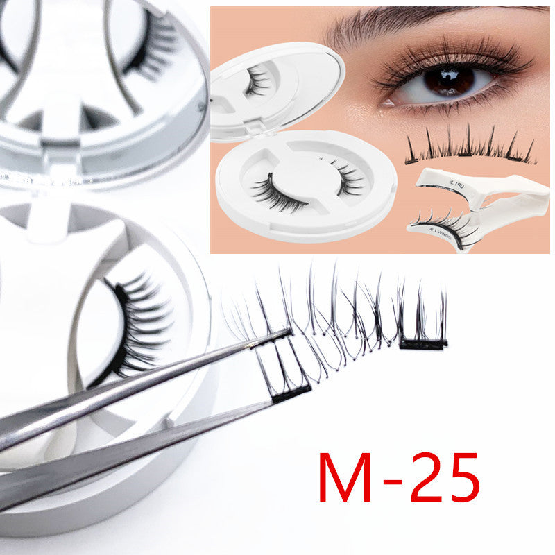 Soft Magnetic Eyelashes & Applicator Set M-25