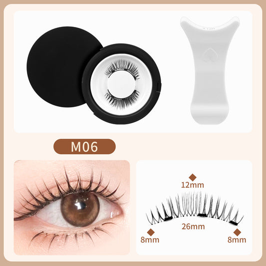 Magnetic Eyelashes & Applicator Set M-06