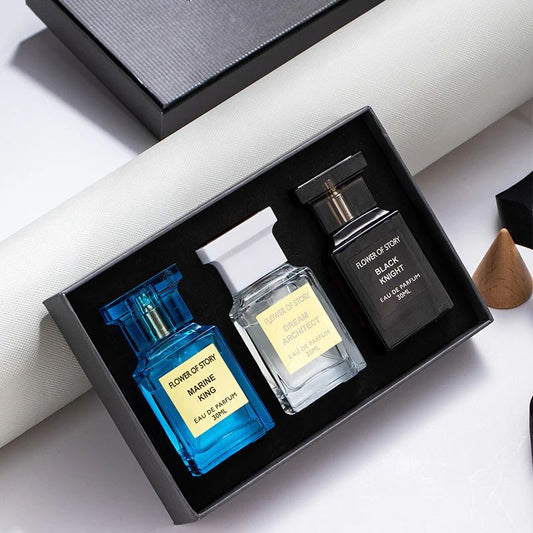 Flower Of Story Eau de Parfum Spray 3 Different Fragrance 3x30ml Set Men Perfume