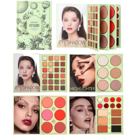 ONEYIOO Stylish 50 Color Eye & Face Palette Makeup Book AZ-220