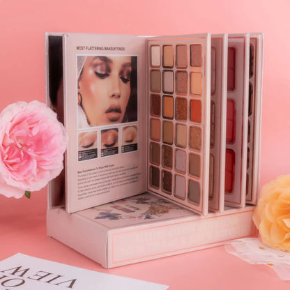 URATM Beauty 78 Color Eye & Face Palette Makeup Book U152B