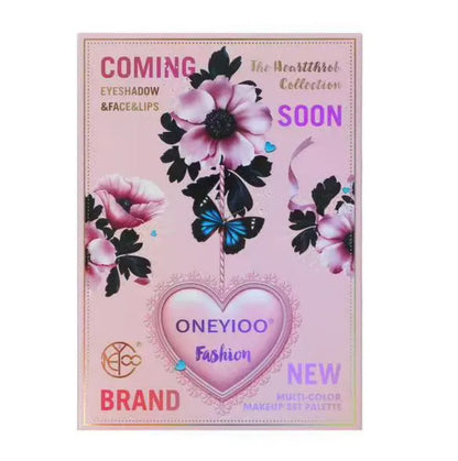 ONEYIOO Fashion 45 Color Eye & Face Palette Makeup Book AZ-203