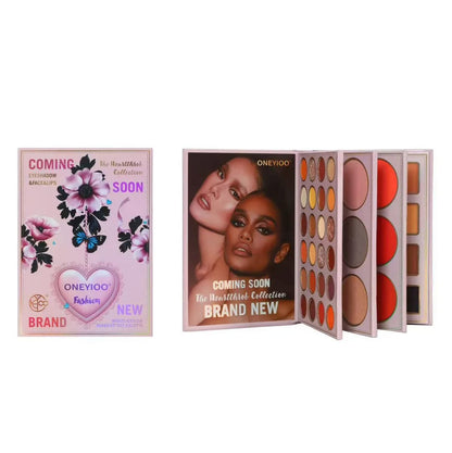 ONEYIOO Fashion 45 Color Eye & Face Palette Makeup Book AZ-203