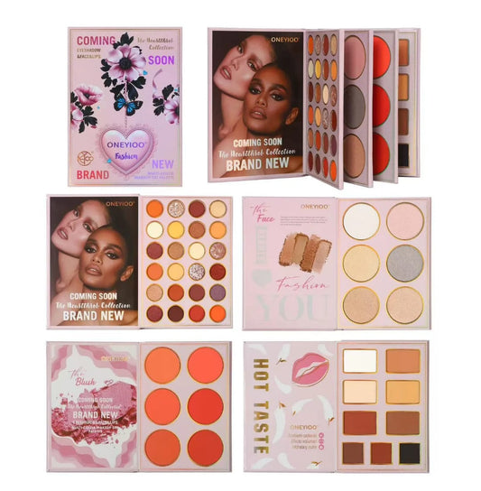 ONEYIOO Fashion 45 Color Eye & Face Palette Makeup Book AZ-203