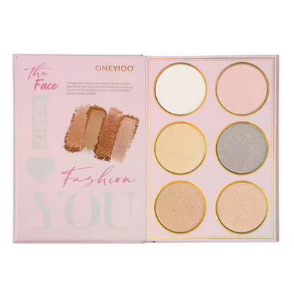 ONEYIOO Fashion 45 Color Eye & Face Palette Makeup Book AZ-203