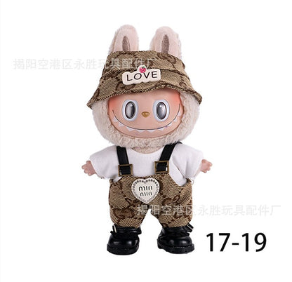Labubu Doll Clothes Cute Stylish Set