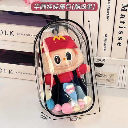 Labubu Doll Large Transparent Display Bag