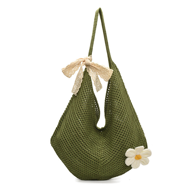 Crochet Handbag Female Large Capacity Totes Bag