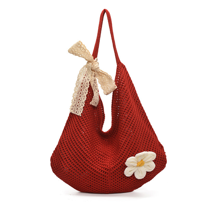 Crochet Handbag Female Large Capacity Totes Bag
