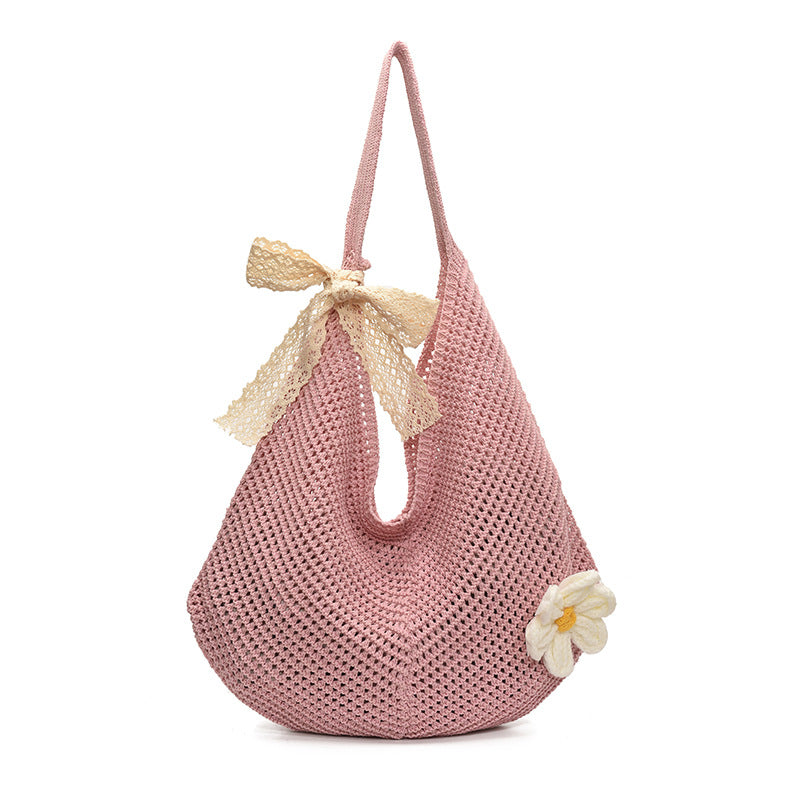 Crochet Handbag Female Large Capacity Totes Bag