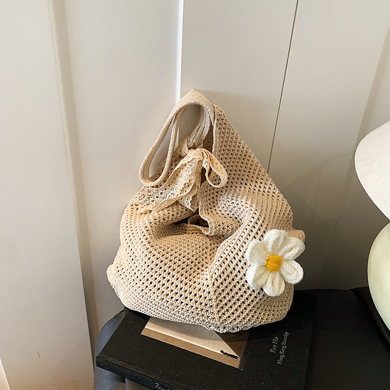 Crochet Handbag Female Large Capacity Totes Bag
