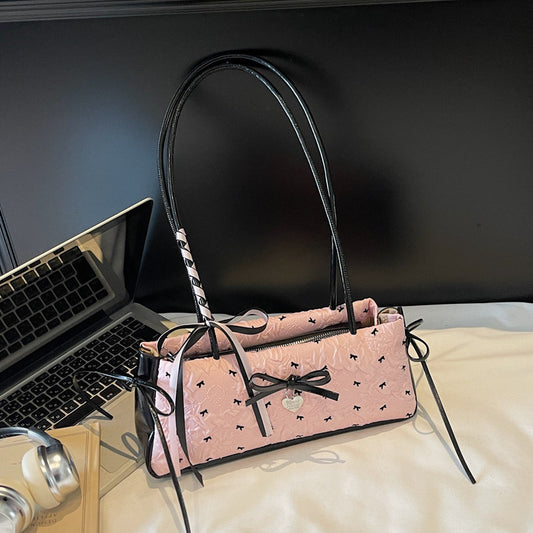 Casual Fashionable Women Vintage Bowling Shoulder Bag