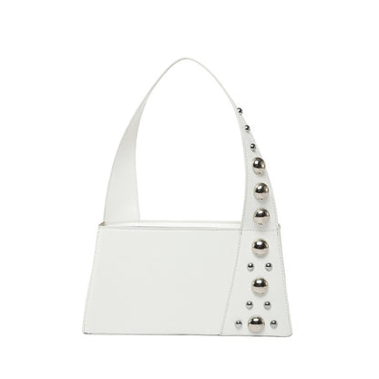 Ladies New Luxury Designer Rivet Shoulder Bag