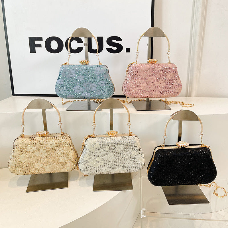 Luxury Banquet Women's Bag New Style Trendy Chain Bag
