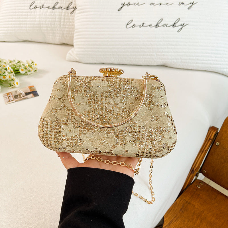 Luxury Banquet Women's Bag New Style Trendy Chain Bag